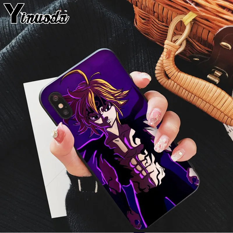 Yinuoda The Seven Deadly Sins TPU Мягкий силиконовый чехол для телефона Apple iPhone 8 7 6 6S Plus X XS MAX 5 5S SE