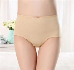 612 Новое поступление, женское нижнее белье размера плюс XL XXL XXXL, женские повседневные трусы - Цвет: apricot
