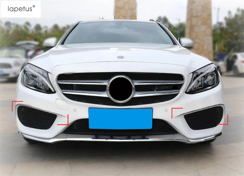 Аксессуары Lapetus для Mercedes Benz C CLASS W205 седан 2015-2021 верхняя полоса переднего