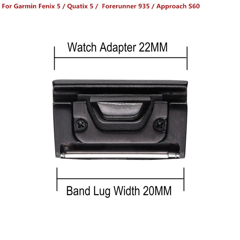 Quick release 2pcs1 26 мм 22 мм Быстрый выпуск нейлон velcro ремешок для Garmin Fenix 3/Fenix 3 HR/Fenix 5 5X forerunner 935 ремешок для наручных часов - Цвет: Quick release 2pcs1