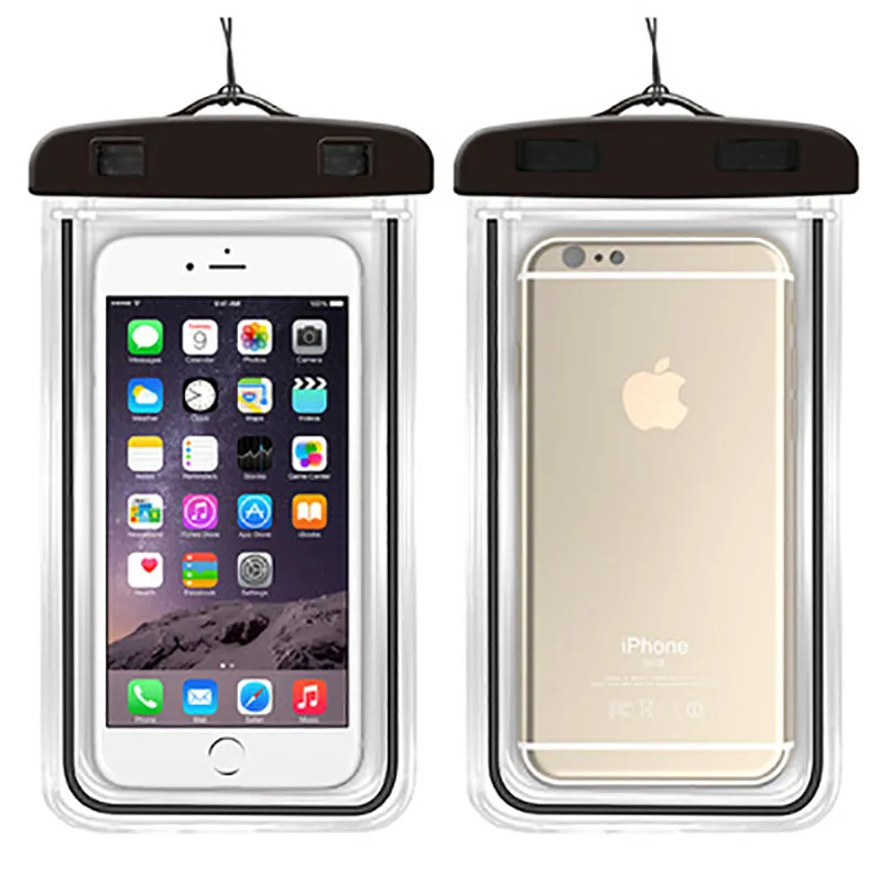 

Universal Diving Bags with Luminous Waterproof Bag Phone Case For iphone 6 6s 7 Be Applicable all Models 3.5 inch -6 inch