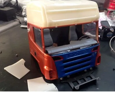 1/14 SCANIA с высоким берцем тягач R620 R470 моделирование TOPLINE высокий потолок Высокая