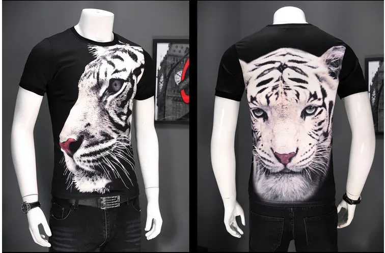 2018 Summer Cotton Men Casual T shirts Brand Fashion Korean Silm Fit Tshirts Plus Size | Мужская одежда