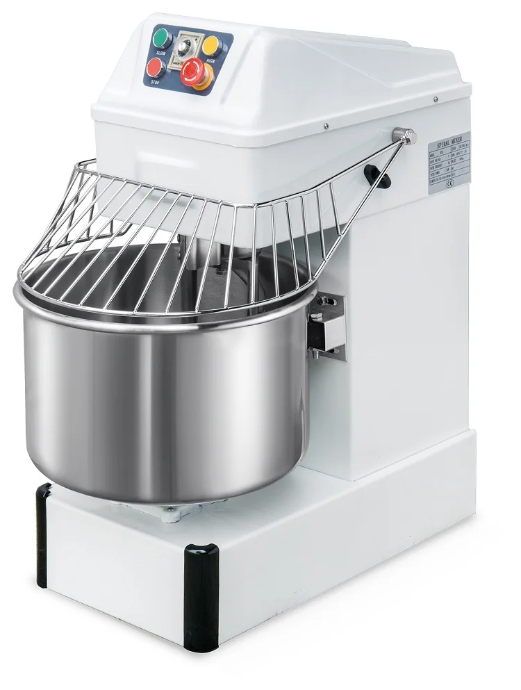 

Commercial HS40food grade starinless 16kg capacity flour mixing machine spiral dough mixer machine dough kneading machine