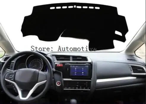 Хорошо подходит для Honda Jazz Fit 2014 2015 2016 крышка приборной панели коврик