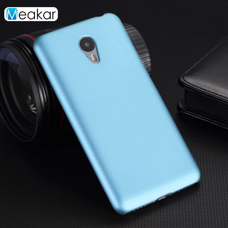 Матовая Пластик Coque 5.5For Meizu M2 Примечание чехол для Meizu M2 Примечание M2Note M571h телефона чехол-лента на заднюю панель - Цвет: sky blue