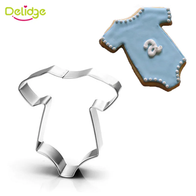 Delidge 3D милая детская серия нержавеющая сталь резак для печенья одежда бутылочка