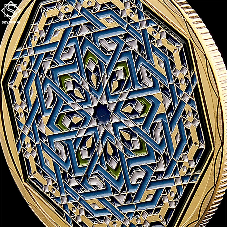 Saudi Arabia Ramadan Kareem Festival Islam Muslim 1OZ Commemorative Gold Coin Believer Pray Gifts | Дом и сад