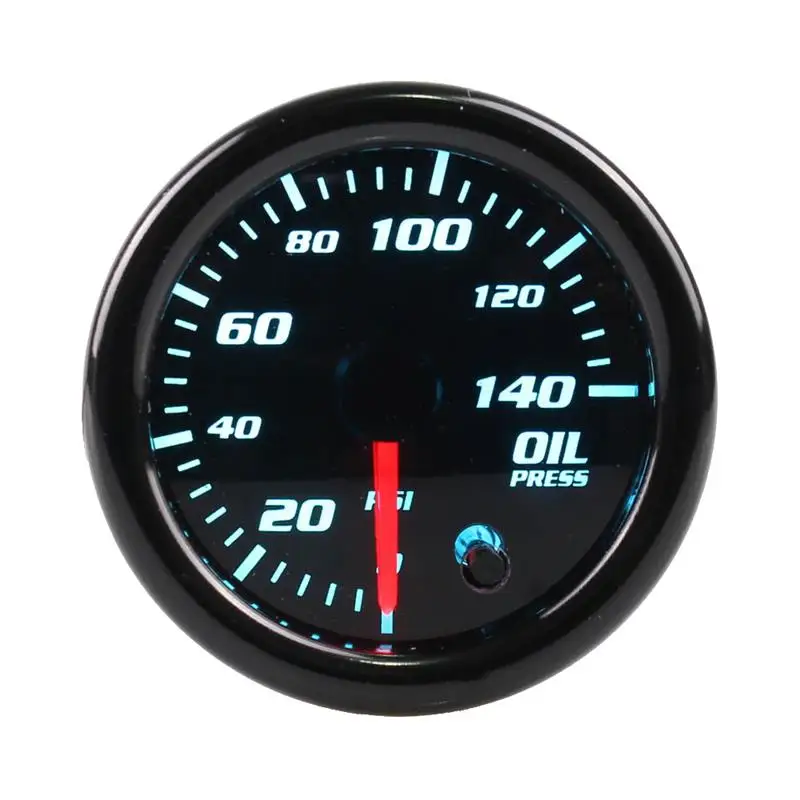 oil pressure gauge 52 мм 7 цветов в 1 гоночный манометр турбо Boost Калибр бар PSI 2 дюймов температура воды давление масла вольт воздушный расход топлива Тахометр - Цвет: oil pressure gauge