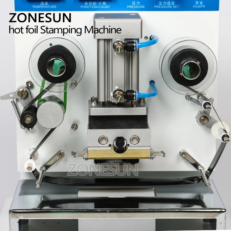 ZONESUN ZY RM3 Автоматическая фотография машина для складирования кожаного логотипа