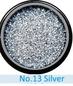 Silver Новое поступление 1440 шт./пакет SS2 1,1 мм AB Циркон Стразы Micro Стразы мини нейл-арта украшения для ногтей, стразы(6 цветов - Цвет: Silver
