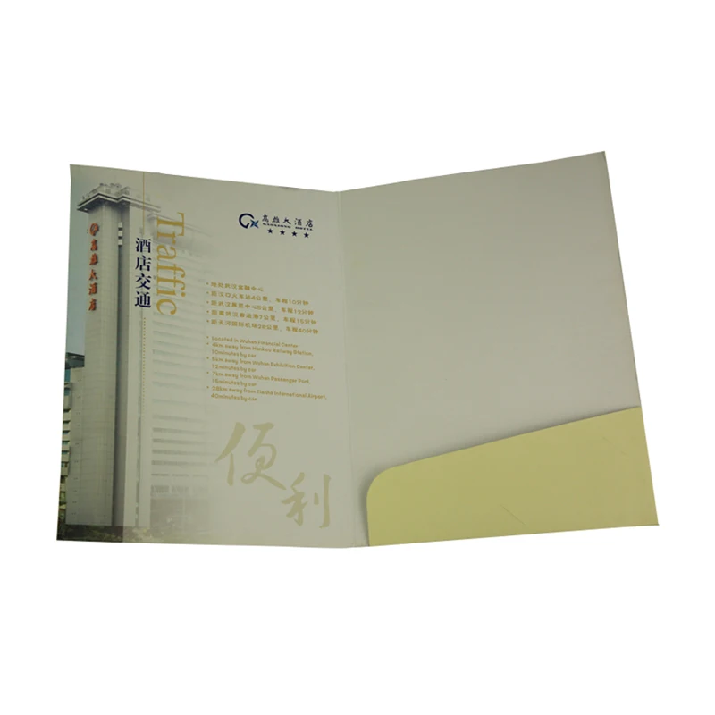 Zuoluo офисные глянцевые бумажные папки в сложенном виде|Обложки для книг| |