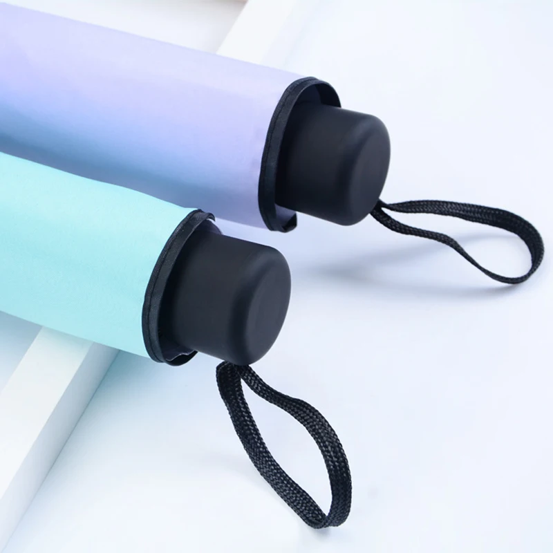 &quotYADA&quot черного цвета с узором цветы Подвески со складным зонтом для дождливой