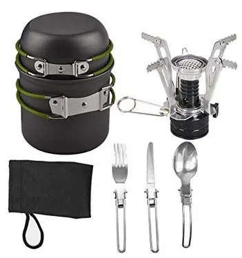 AOTU кемпинг наборы Пан наряд один антипригарный горшок серии портативный набор