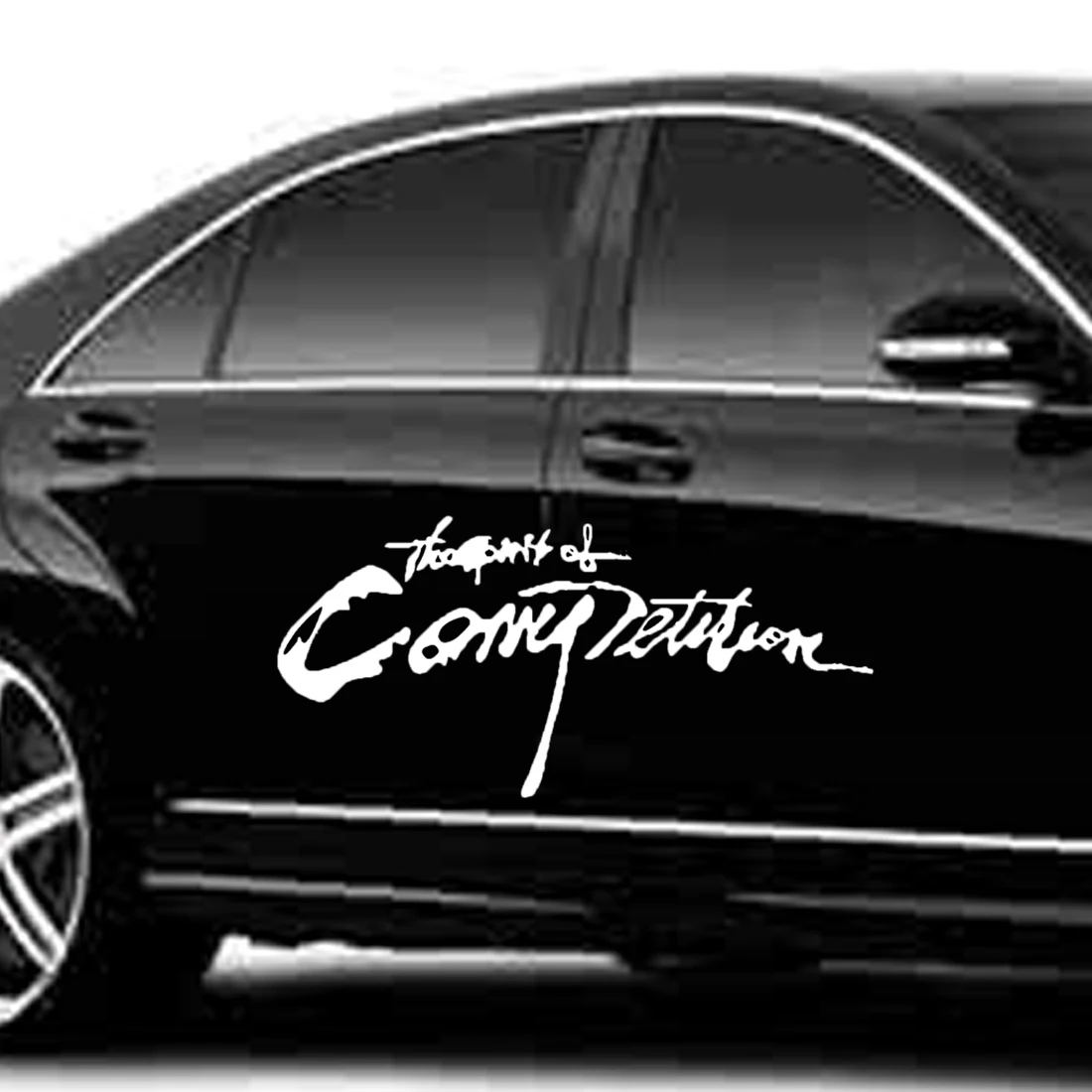Dewtreetali 28*13 см стикер для стайлинга автомобиля Spirition of Competition виниловые наклейки на
