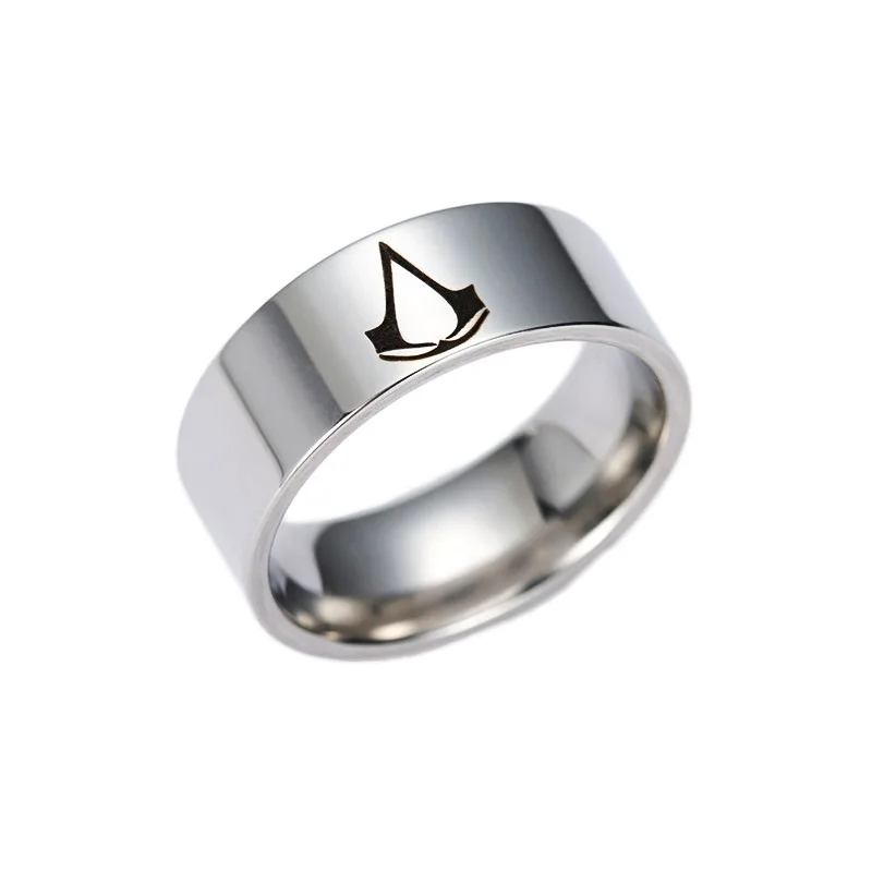 Join. Y кольцо Assassin's Creed кольца из нержавеющей стали для мужчин Мужская Игра Assassin