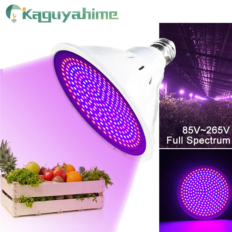 Kaguyahime роста/теплый/холодный 3 Вт ~ 15 E27 светодиодный свет для выращивания растений