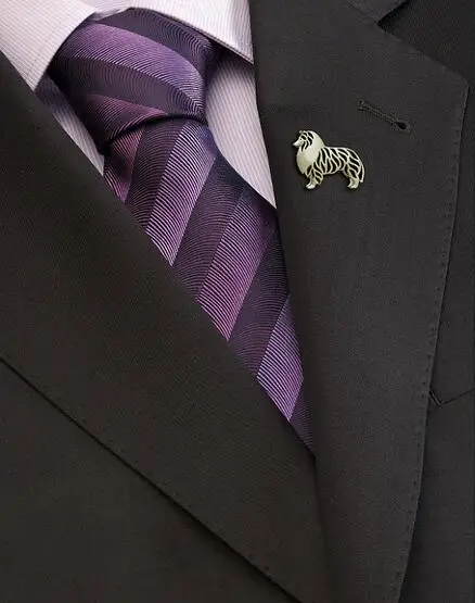 Прямая поставка стоящая брошь в виде шероховатой колли свадебная фотосессия |