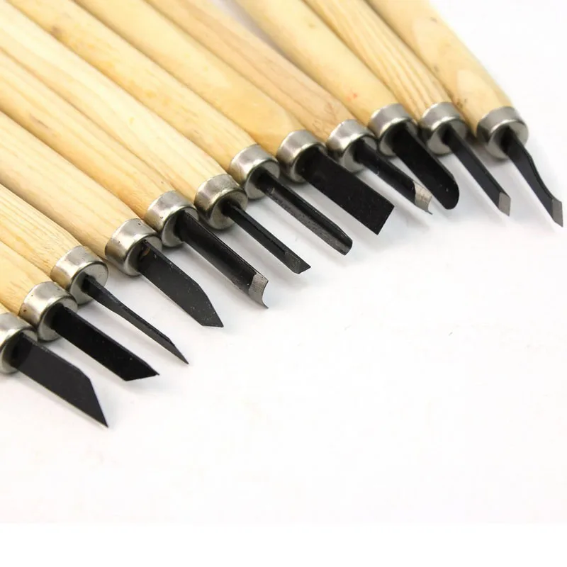 Новый 12 зубцов скульптуры резьба по дереву изделия из Гуж Художественная