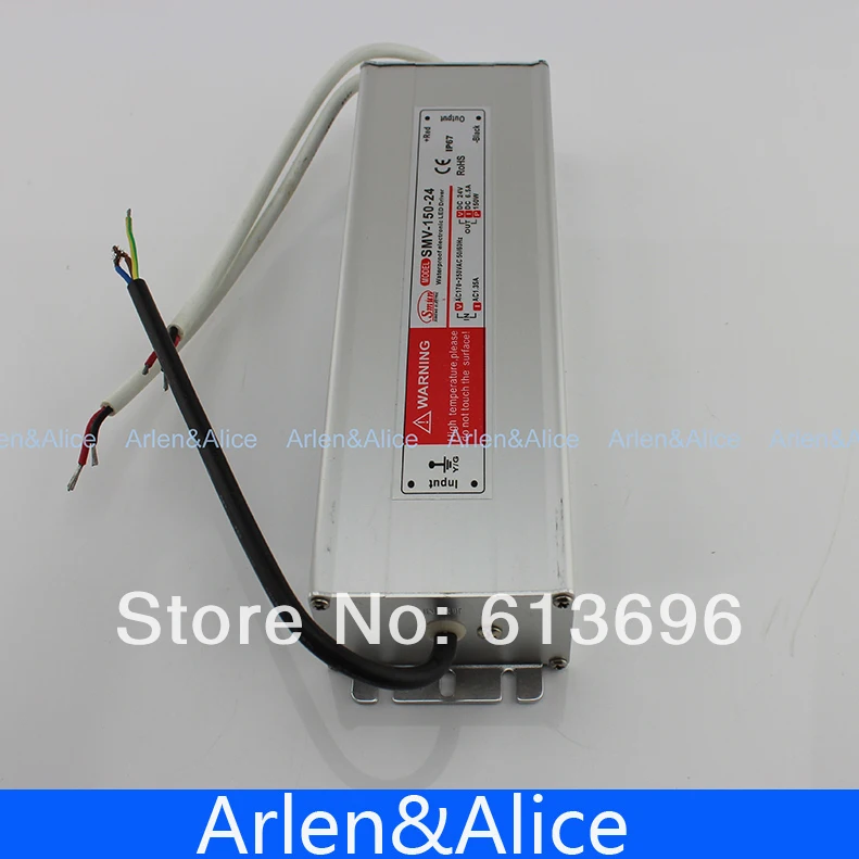150 Вт 24 В а водонепроницаемый наружный источник питания SMPS с одним выходом|smps|smps