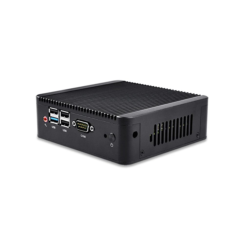 OEM/ODM безвентиляторный мини ПК Qotom Q180P/Q190P с процессором Celeron J1800/J1900 на плате 1080P 4
