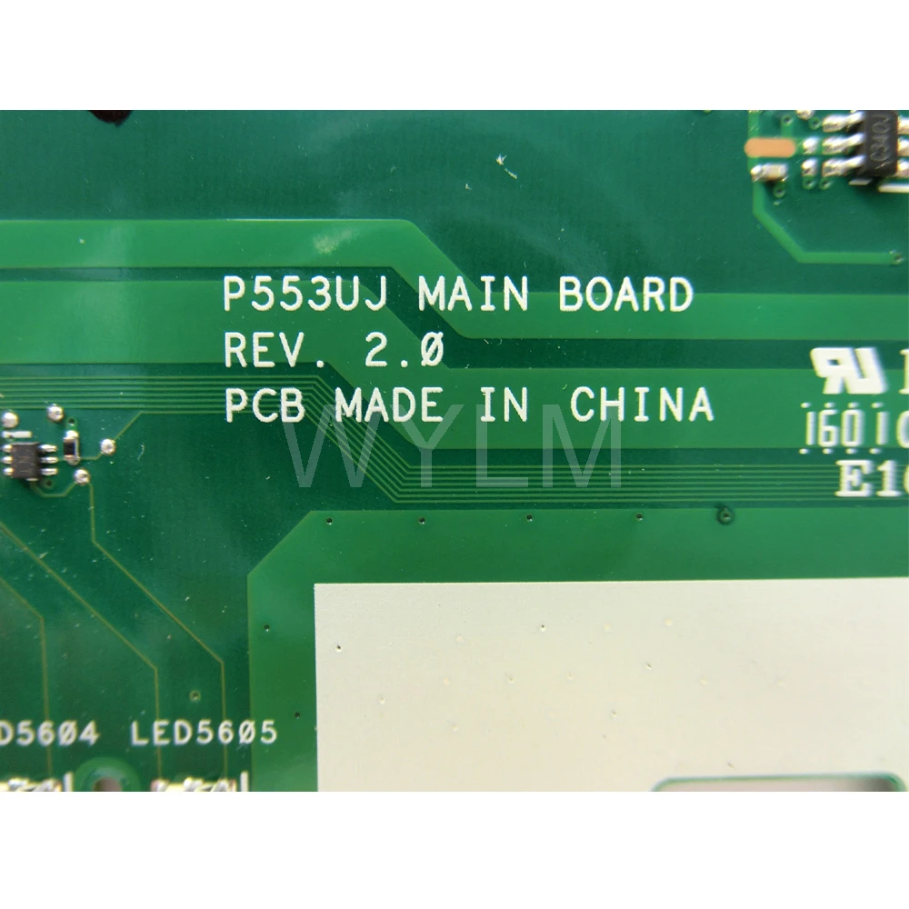 P553UA MB. _ 0 м/I7 6500U/TPM/AS 90NX00R0 R00030 Материнская плата Asus PRO P553U P553UJ бизнес ноутбука тесты