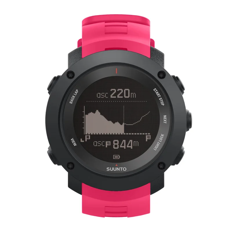 Ремешок для Suunto Ambit 3 вертикальный, 24 мм мягкий силиконовый сменный Браслет для Suunto Traverse Alpha Spartan