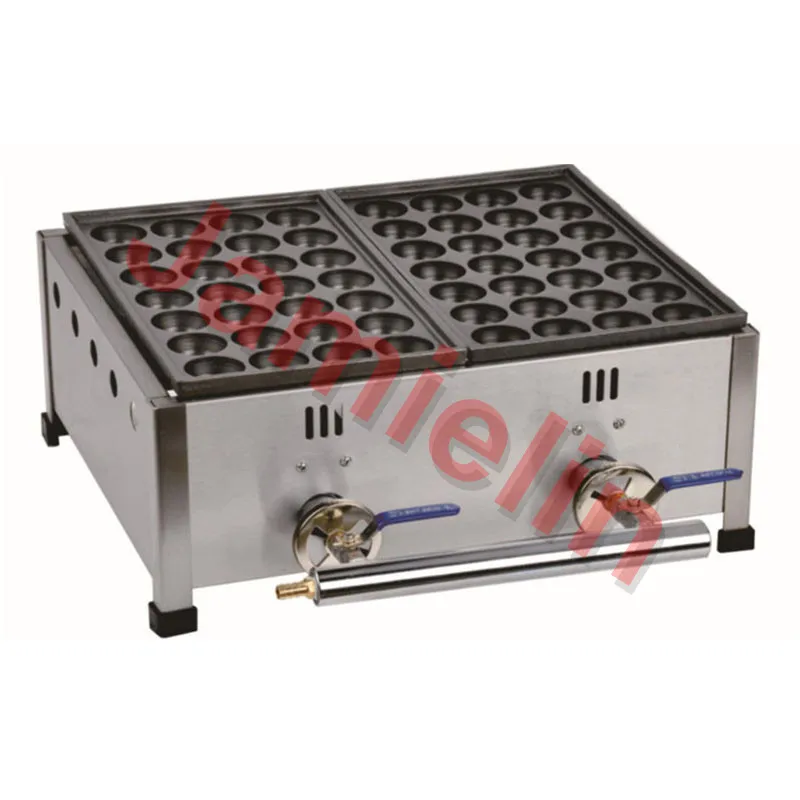Газовая печь Jamielin Takoyaki для рыбы сжиженный газ Bakudanyaki машина изготовления шариков