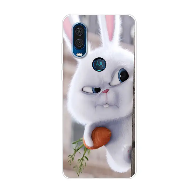 Чехол для Motorola One Action Phone Case Moto Cover XT1970 силиконовый мягкий чехол из ТПУ задней