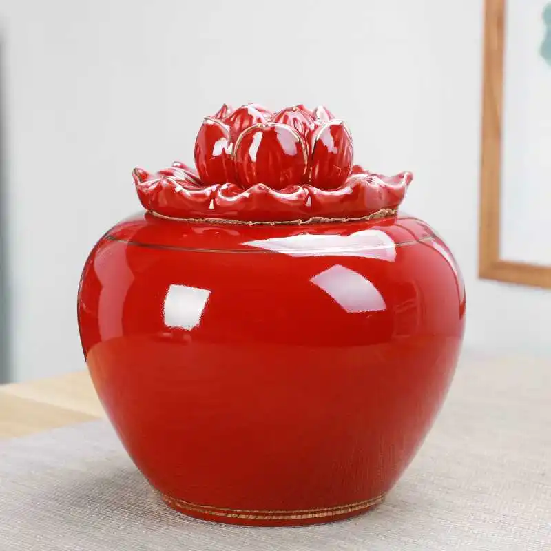 Урна для кремации урна похорон домашних животных Сделано в керамике и ручная