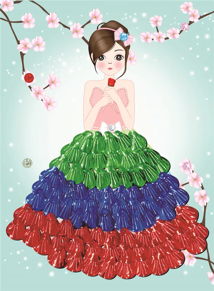 Happyxuan 3 шт. картина с ракушками набор детей DIY Искусство и ремесла комплект Материал детский сад творческие игрушки для девочек развивающие