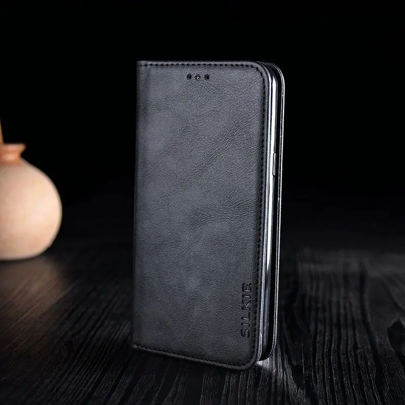 Black Чехол для huawei honor 5c Euro 5x6 6a 6c 7 7x 7c 8a 8x 8c 8 4c pro 9 10 lite v9 play funda(игровая основа Роскошный кожаный чехол без магнитов coque - Цвет: Black