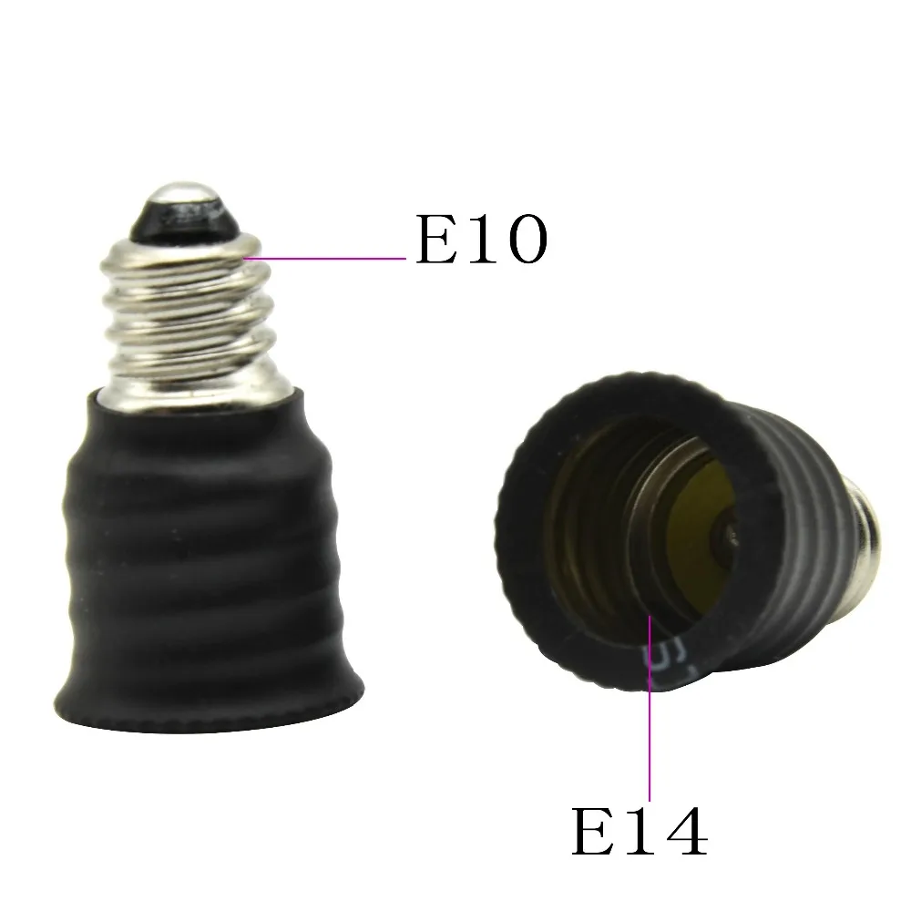 Патрон лампы E10 to E14 галогеновые Цоколи с цоколем адаптер для 12 шт.|lamp holder converters|socket