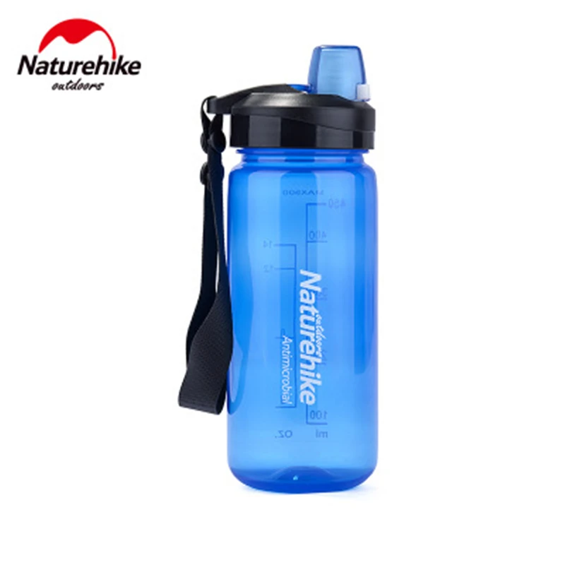 Naturehike Спортивная бутылка 500 мл портативный чайник пластиковая для воды легко