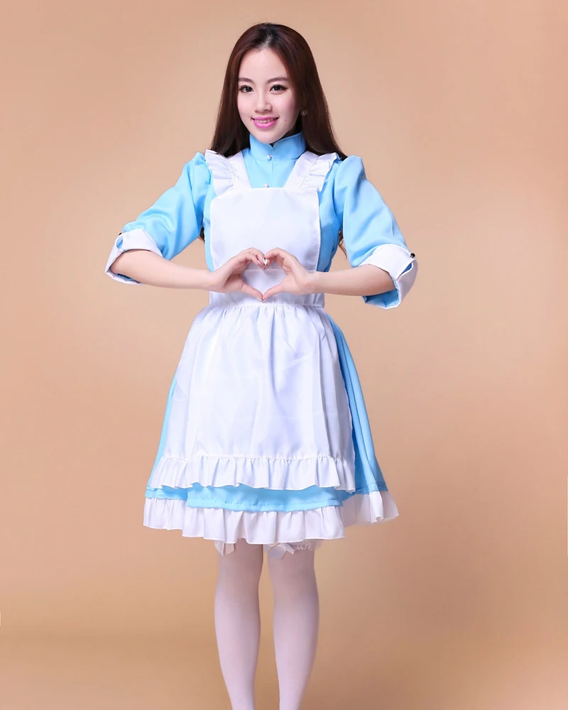 Высокое качество женский синий Фотофон|anime cosplay clothing|cosplay clothinganime |