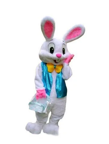 Professional Easter Bunny Костюм талисмана ошибки кролик заяц взрослых Необычные платья