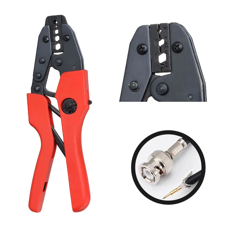 RG58, RG59, RG62, RG6 BNC щипцы для обжима коаксиальный инструмент коаксиальные кабельные разъемы AN-02H