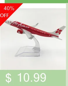 JASON TUTU 16 см модель самолета Модель самолета Air Asia Airbus 320 модель самолета 1:400 литой под давлением металлический самолет игрушка в подарок