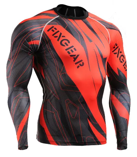 Компрессионная футболка с длинными рукавами Life On Track тренировочная спортивная