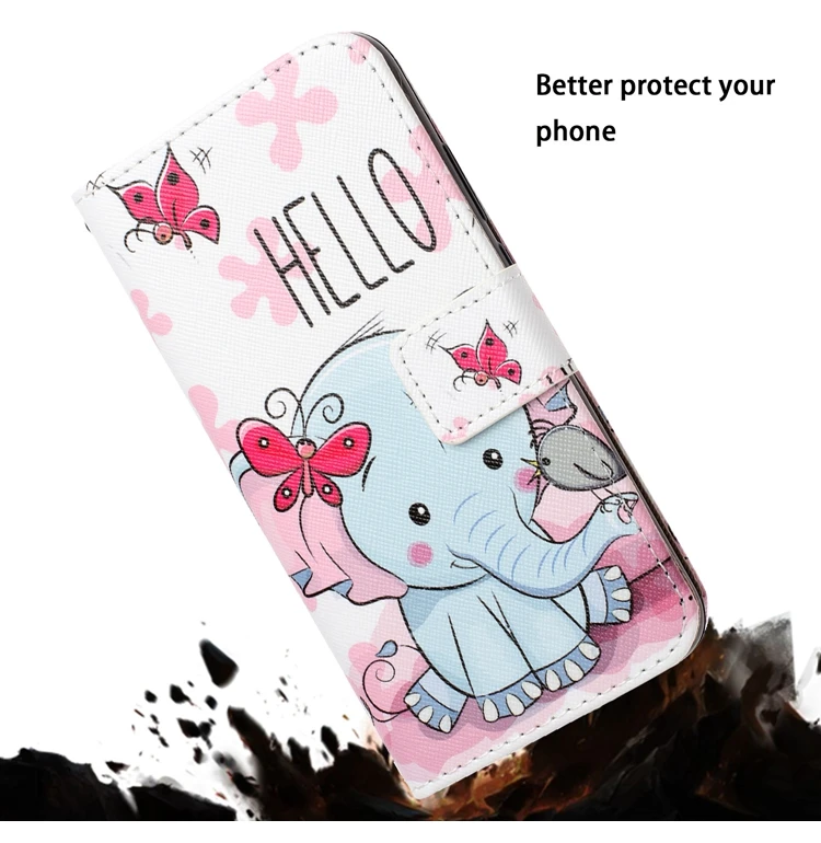 Кожаный чехол СПС Coque huawei P Smart Psmart Обложка на Etui huawei 10 lite Fundas Флип Магнитный бумажник телефонные чехлы