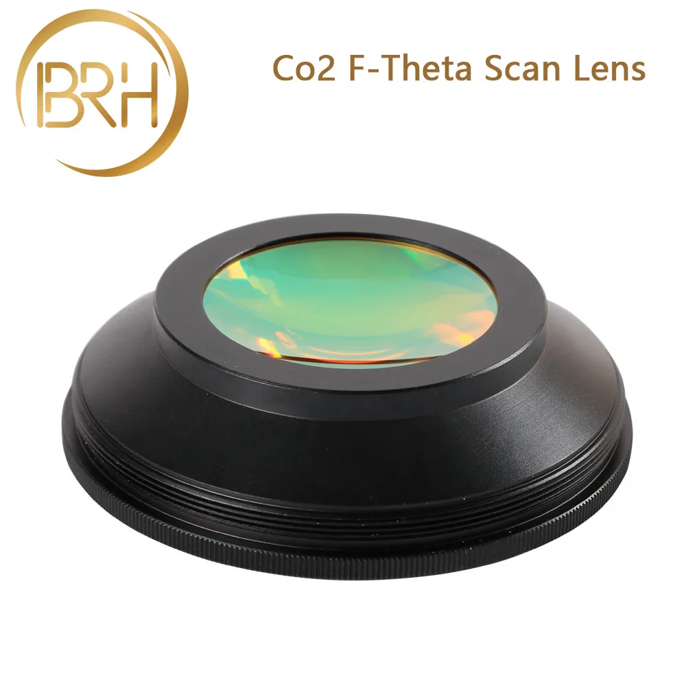 Объектив сканера BRH CO2 F theta полевой объектив 10 6 мкм 600 Нм 50x50 600x детали для