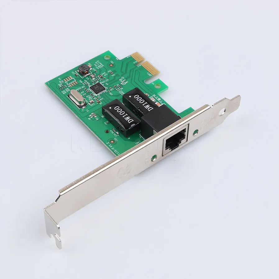 Сетевой контроллер Kebidu PCI Express E карта Гигабитного Ethernet 1000 Base T 10/100/1000 Мбит/с RJ45