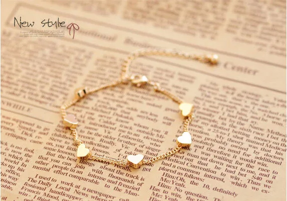 Женский браслет чакра ювелирное изделие золотистого цвета со звездами и