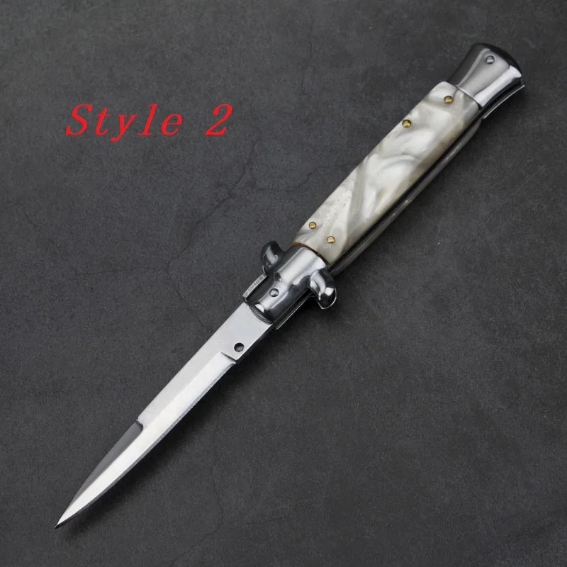 Style 2 Folding Knife multi-function Survival Knife Stainless Steel Outdoor Hunting Multitool Camping Tactical Pocket Knives EDC Tools - Цвет: Style 2