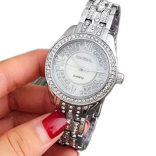 2016 Новый Contena Марка Женщины Платье Часы Из Нержавеющей Стали Дамы Кварцевые