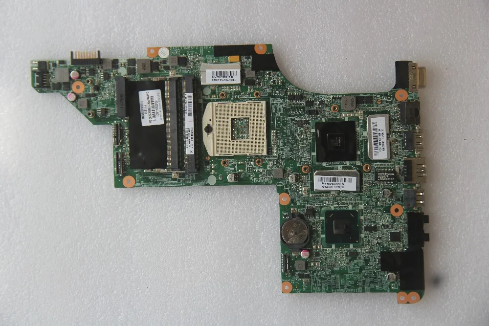 Материнская плата для ноутбука HP DV7 634259 001 материнская DA0LX3MB8F0 с 216 0772034 GPU на борту
