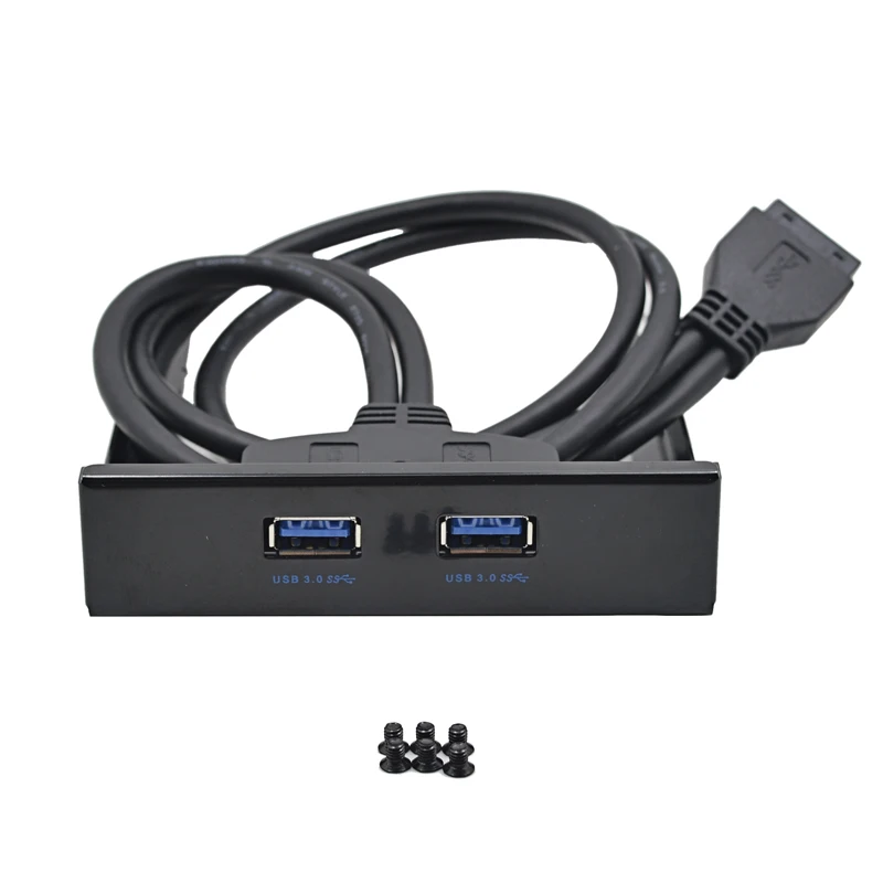 XX производительность 20 Pin 2 порта USB 3 0 концентратор USB3.0 Передняя панель кронштейн