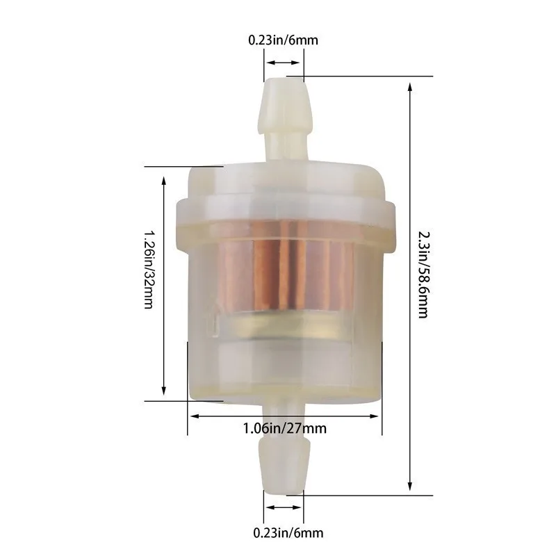 NS Modify 10 шт. ATV мотоциклетный скутер прозрачный встроенный бензиновый карбюратор