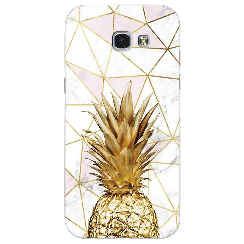 dlsjinbl Силиконовый чехол для samsung Galaxy A5 a520f A520 мультяшный милый чехол для телефона для samsung A5 мягкий ТПУ мраморный чехол - Цвет: dlsjinbl