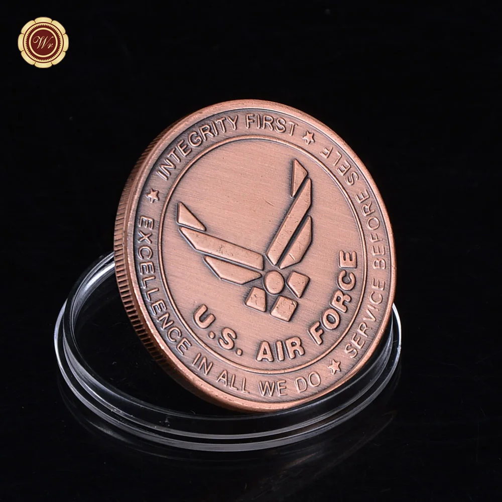 Военная авиация США B 17 бомбардировщик на заказ монета по низкой цене